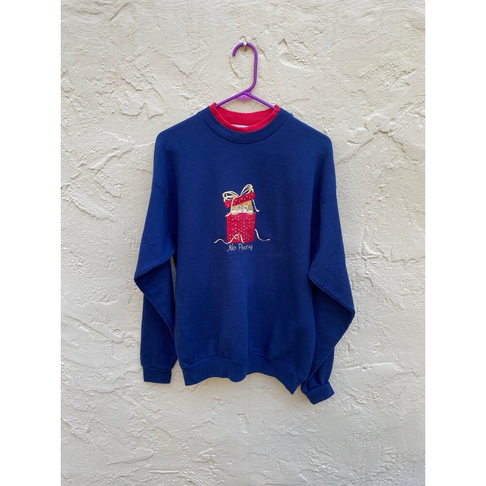 vintage sweatshirt cute kitty kitten